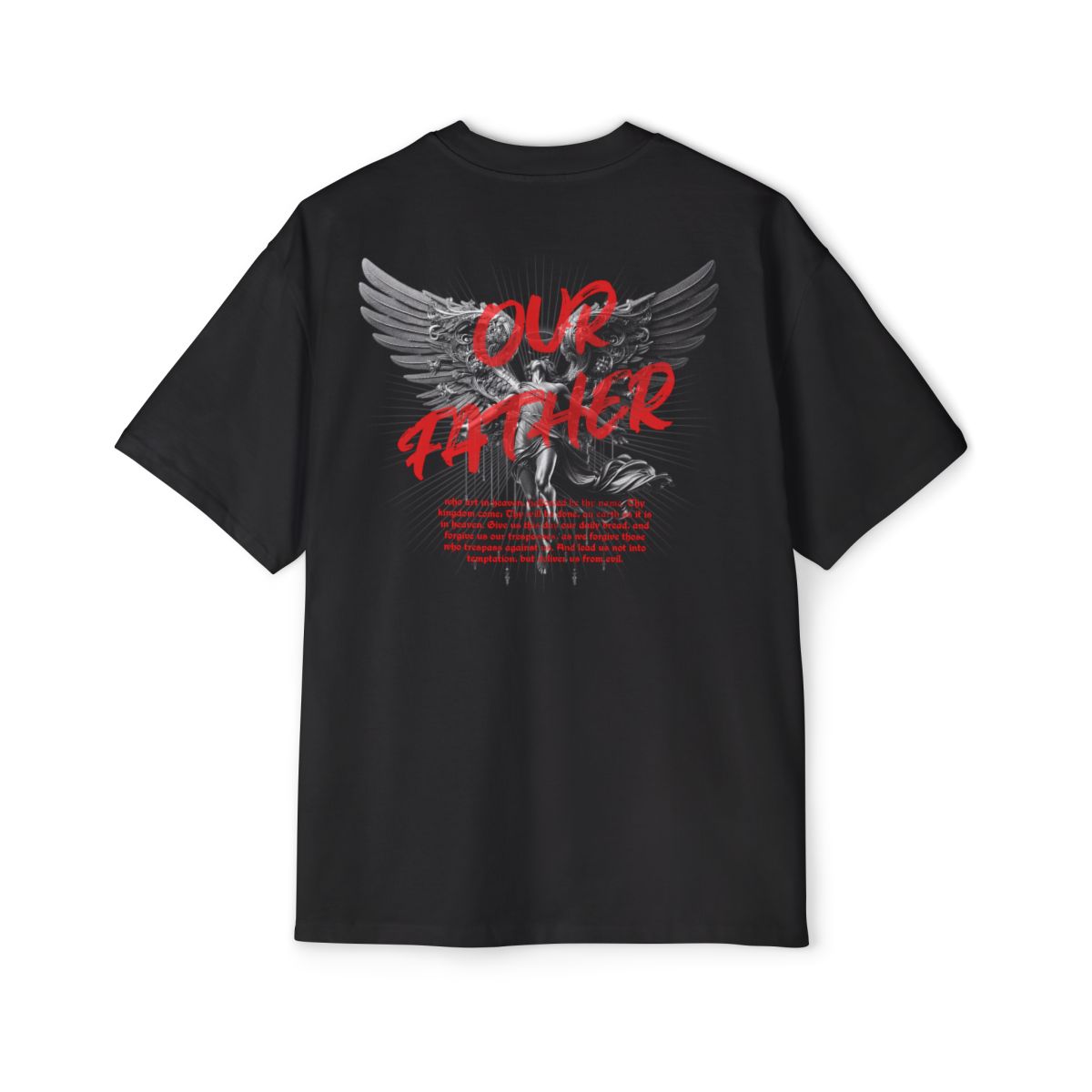 OUR FATHER | Men's Heavy Oversized Tee